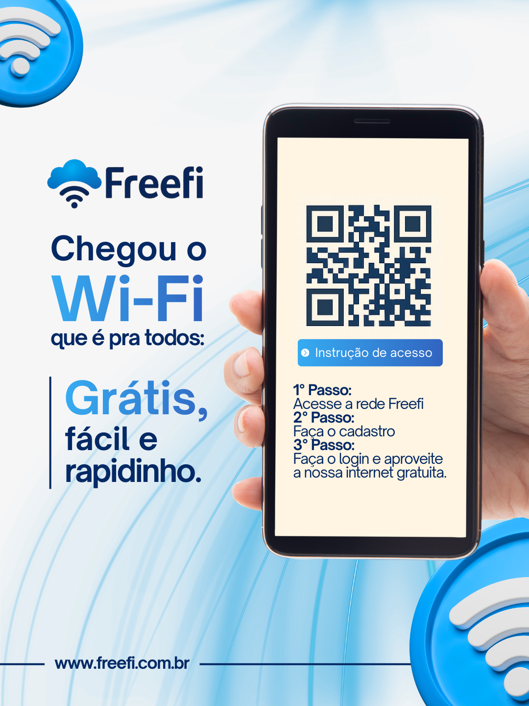 Como conectar ao WiFi Freefi